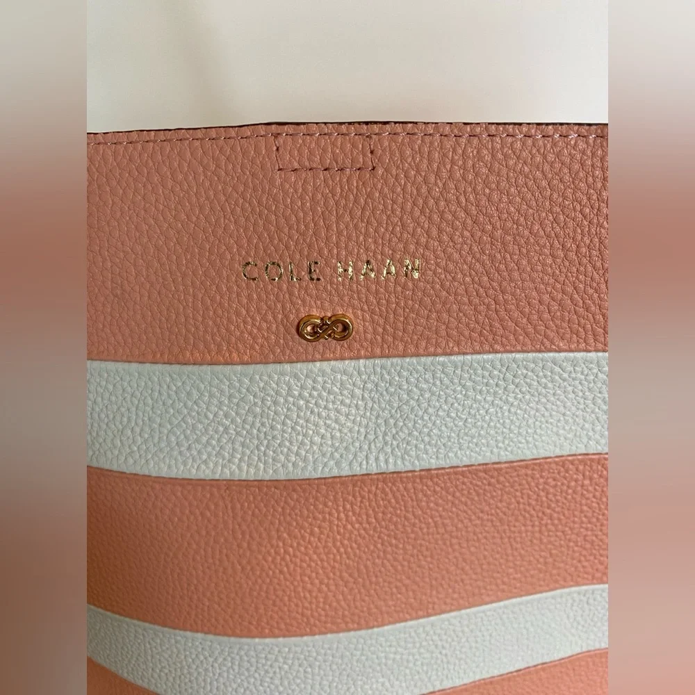 100% Leather Cole Haan Tote - Picture 8 of 9